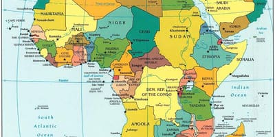 Kart Qətərin Afrika 